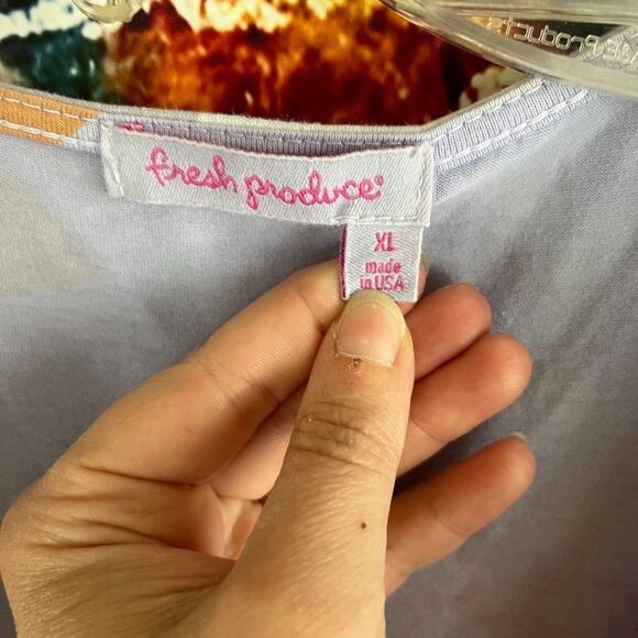 Fresh Produce Fresh Blossoms Floral Lily Tank Dress Pockets Size XL - Picture 3 of 8